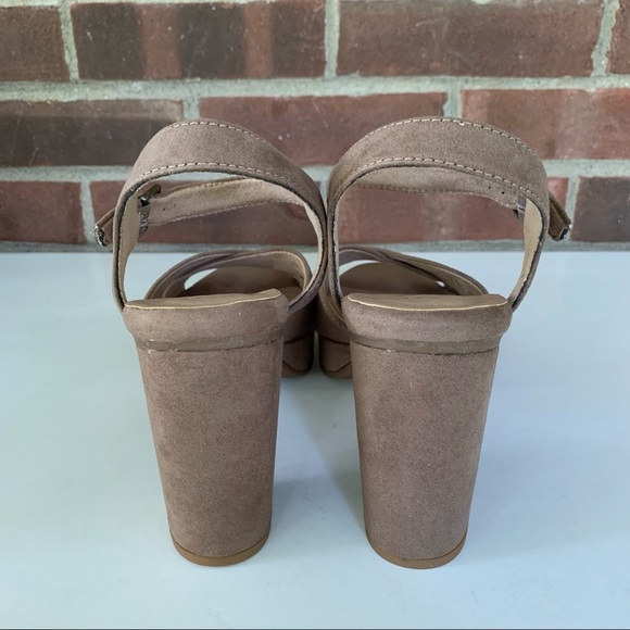 Soul Naturalizer Aries Brown Open Toe Block Heel Platform Sandals US size 9.5 M - Picture 6 of 9